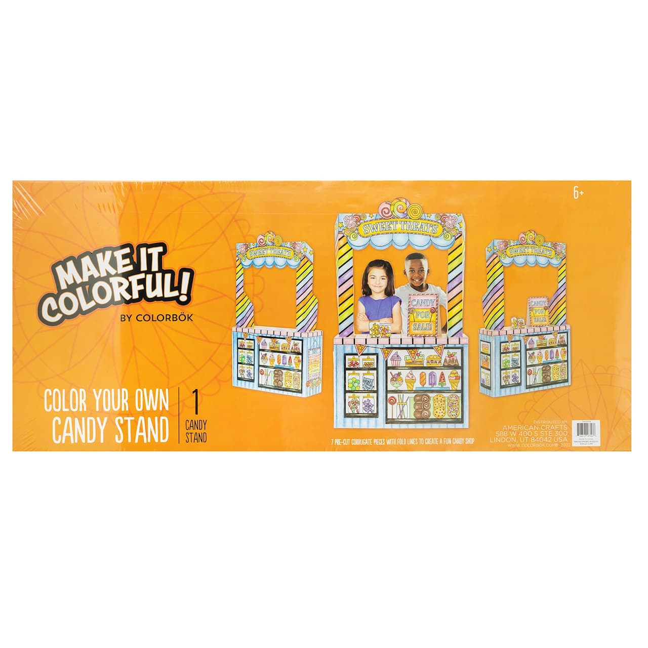 Colorbok® Make It Colorful! Color Your Own Candy Stand